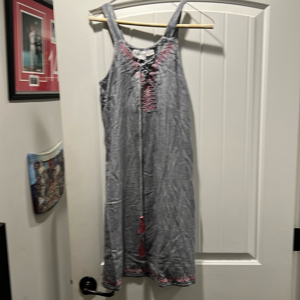 Raya sun hobo hippie sundress distressed small